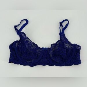 Vintage Victoria’s Secret Gold Label‎ Lace Unlined Bra 32C